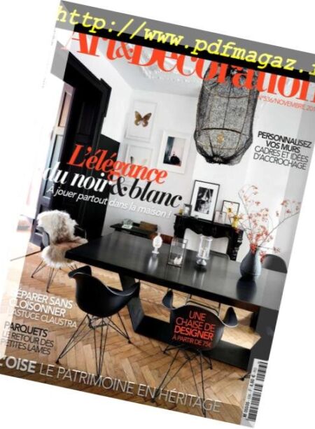 Art & Decoration – Novembre 2018 Cover