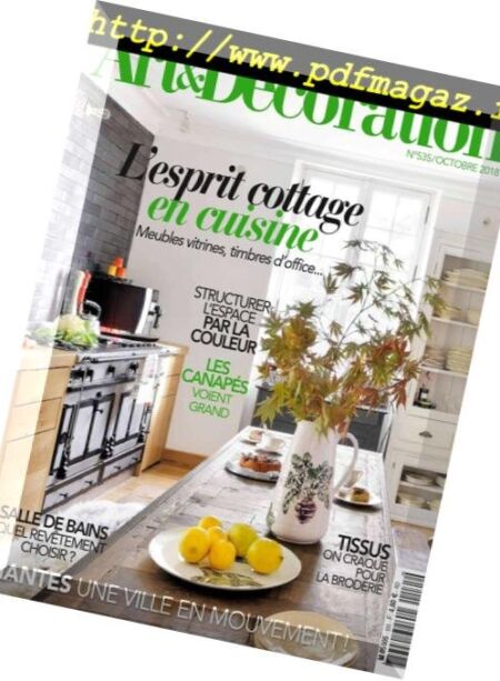 Art & Decoration – Octobre 2018 Cover