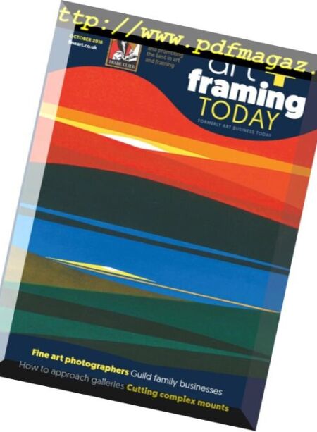 Art + Framing Today – October 2016 Cover