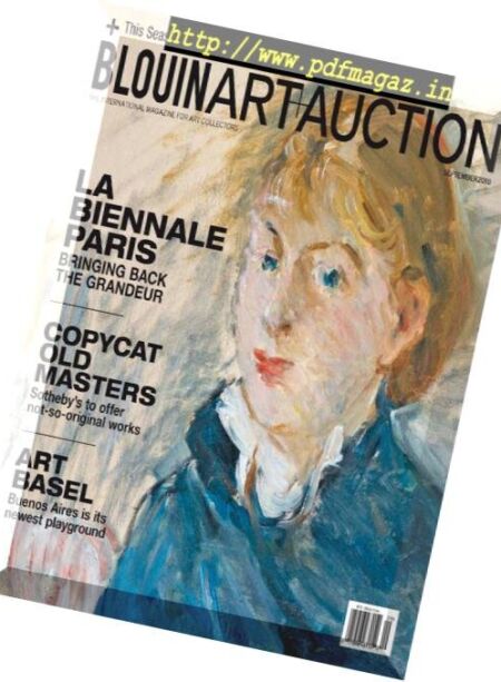 Art+Auction – September 2018 Cover