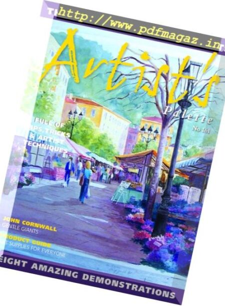 Artist’s Palette – September 2018 Cover