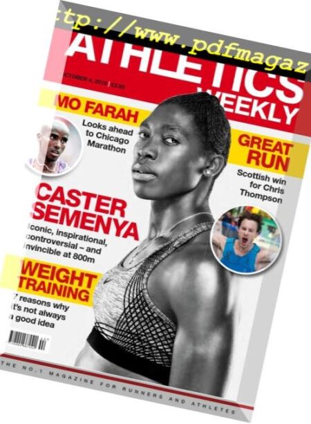 Athletics Weekly – 04 October 2018 Cover