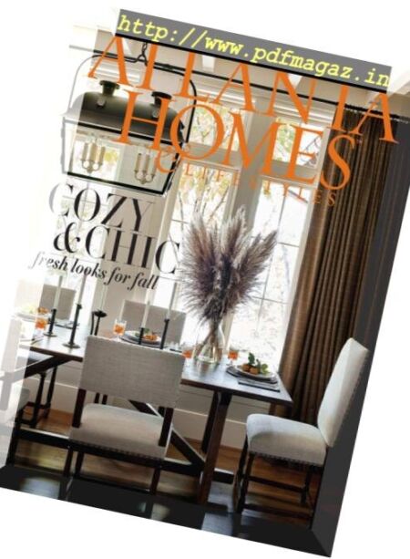 Atlanta Homes & Lifestyles – October 2018 Cover