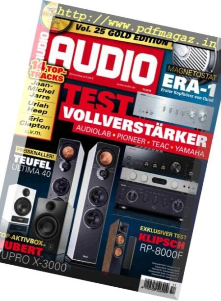 Audio – November 2018 Cover