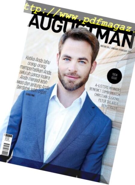 August Man Indonesia – Januari 2014 Cover