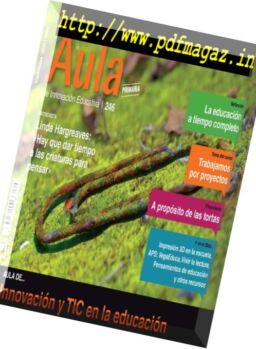 Aula de Innovacion Educativa – noviembre-diciembre 2015