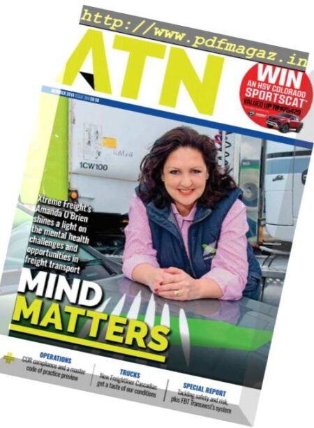 Australasian Transport News (ATN) – October 2018 Cover