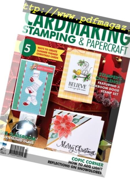 Australian Cardmaking, Stamping & Papercraft – November 2016 Cover