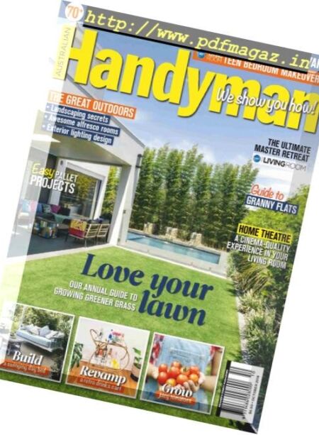 Australian Handyman – October 2018 Cover