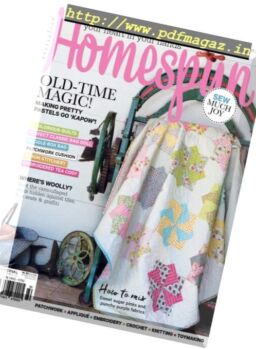Australian Homespun – August 2018
