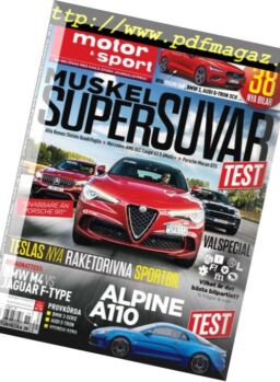Auto Motor & Sport Sverige – 04 september 2018