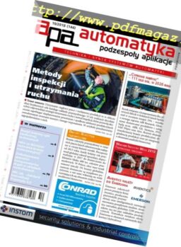 Automatyka Podzespoly Aplikacje – Pazdziernik 2018