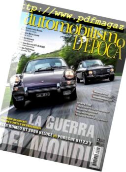 Automobilismo d’Epoca – Giugno 2018