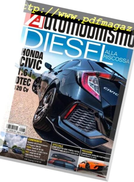 Automobilismo – Giugno 2018 Cover