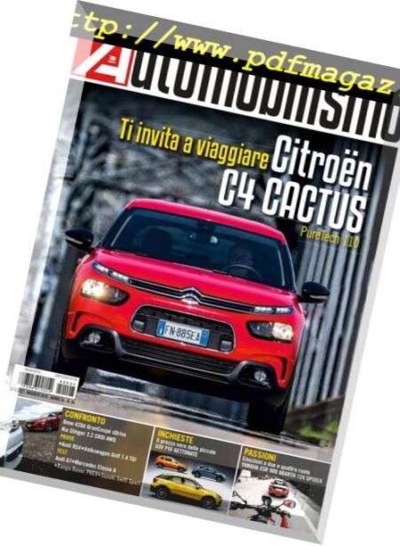 Automobilismo – Maggio 2018 Cover