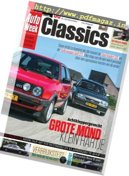 AutoWeek Classics Netherlands – oktober 2018 Cover