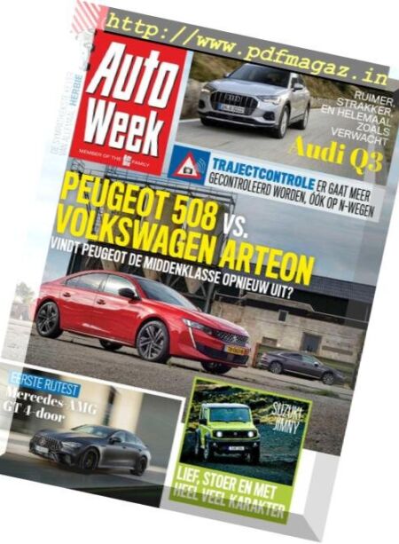 AutoWeek Netherlands – 27 september 2018 Cover