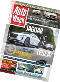 AutoWeek Netherlands – 29 augustus 2018