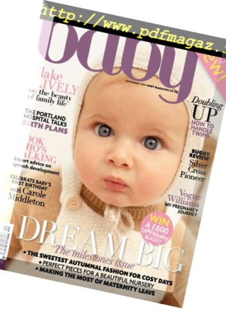 Baby – November 2018 Cover