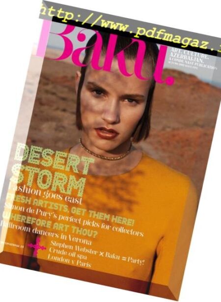 Baku. – November 2012 Cover