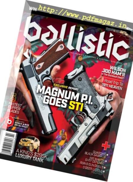 Ballistic – September 2018 Cover