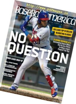 Baseball America – September 21, 2018