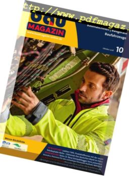 Bau Magazin – Oktober 2018
