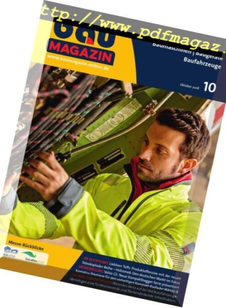 Bau Magazin – Oktober 2018 Cover