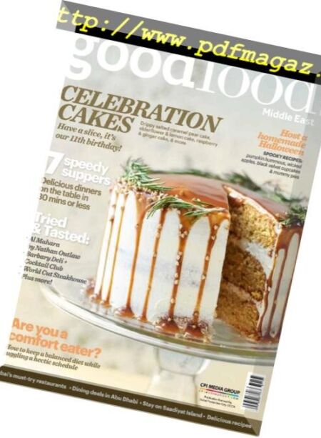 BBC Good Food Middle East – October 2018 Cover