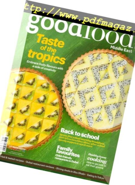 BBC Good Food Middle East – September 2018 Cover