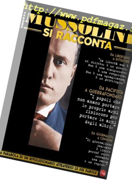 BBC History Speciale – Mussolini Si Racconta – Ottobre-Novembre 2018 Cover