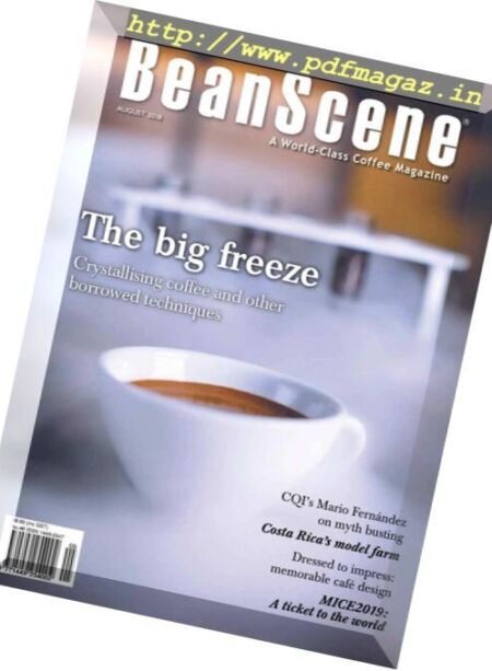 BeanScene – August 2018 Cover