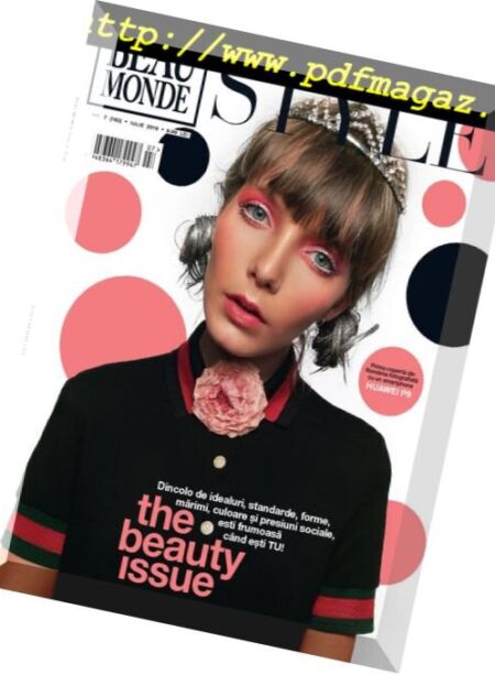 Beau Monde Style Romania – iulie-august 2016 Cover