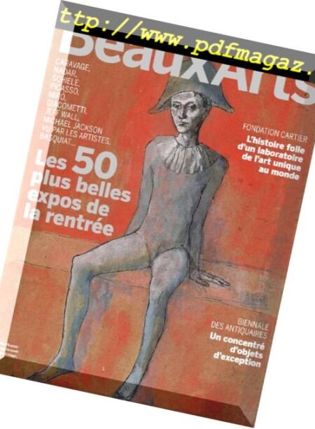 Beaux Arts – septembre 2018 Cover