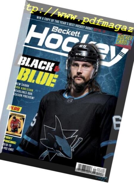 Beckett Hockey – November 2018 Cover