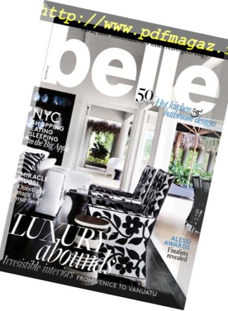 Belle – March 2017 Cover