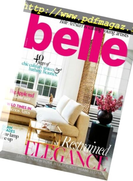 Belle – September 2015 Cover