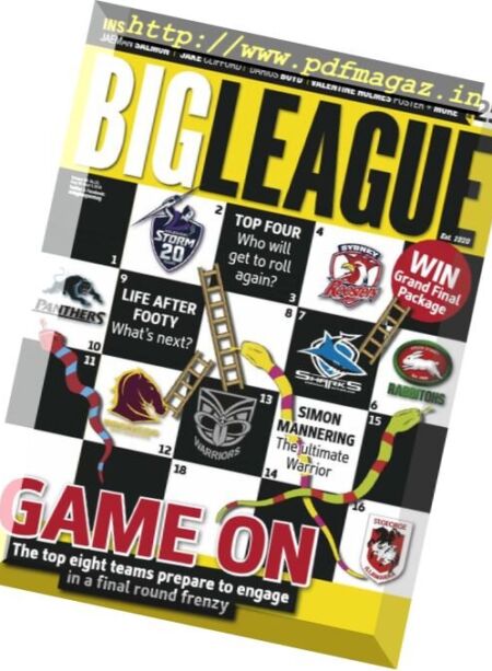 Big League Weekly Edition – August 30, 2018 Cover