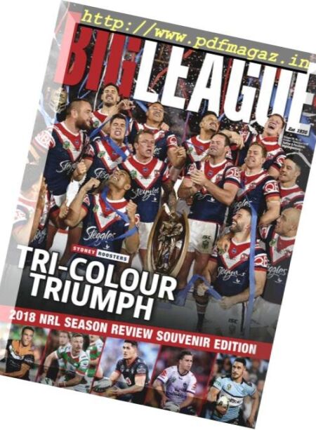 Big League Weekly Edition – October 2018 Cover