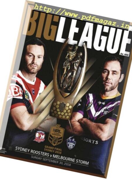 Big League Weekly Edition – September 27, 2018 Cover