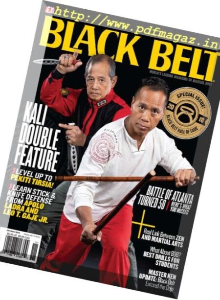 Black Belt – October-November 2018 Cover