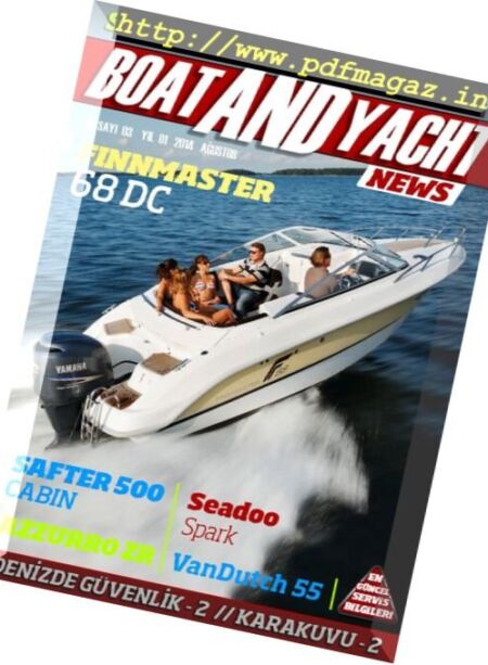 Boat and Yacht News – Eylul 2014 Cover