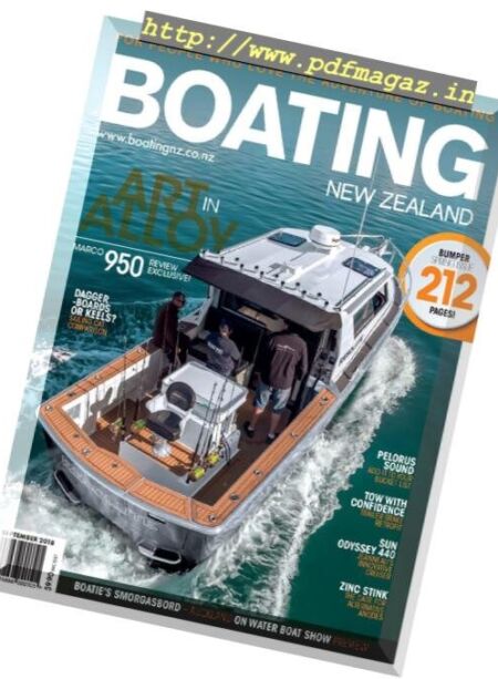 Boating New Zealand – September 2018 Cover