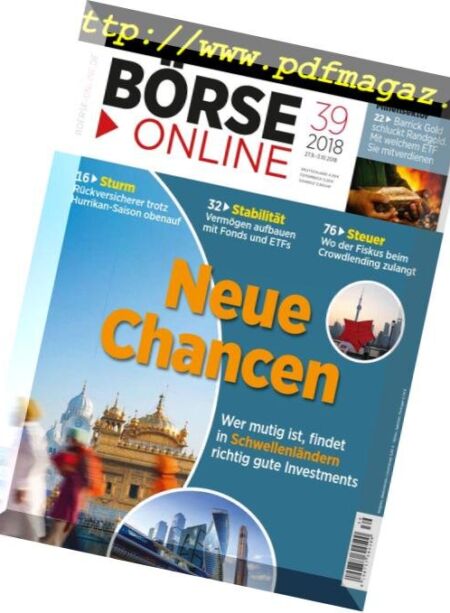 BOrse Online – 27 September 2018 Cover