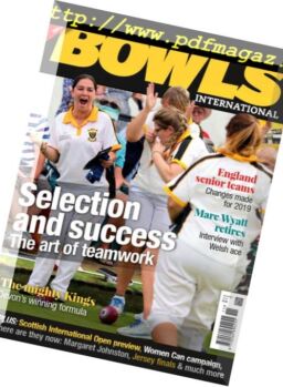Bowls International – October 2018