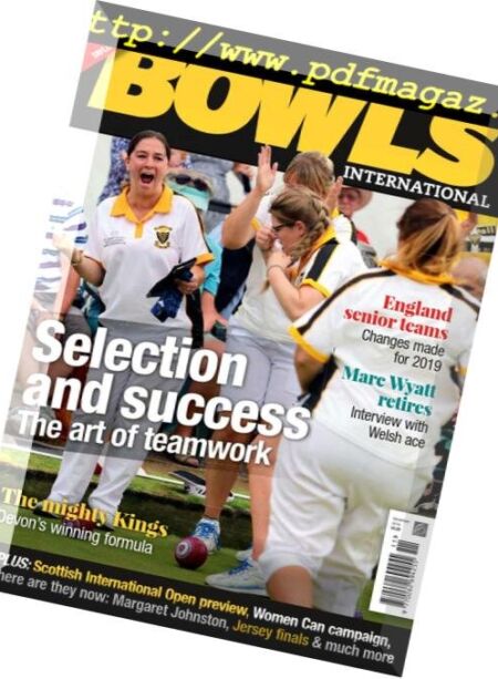 Bowls International – October 2018 Cover
