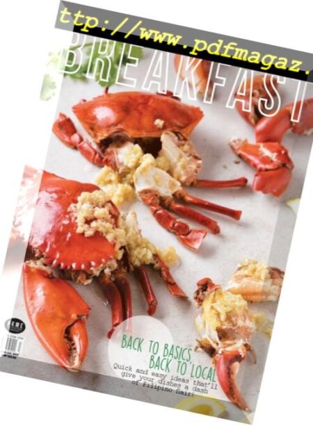 Breakfast – May-June 2017 Cover