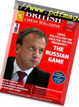 British Chess Magazine – October 2018