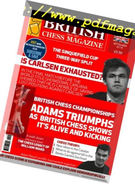 British Chess Magazine – September 2018 Cover