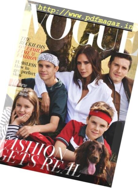 British Vogue – October 2018 Cover
